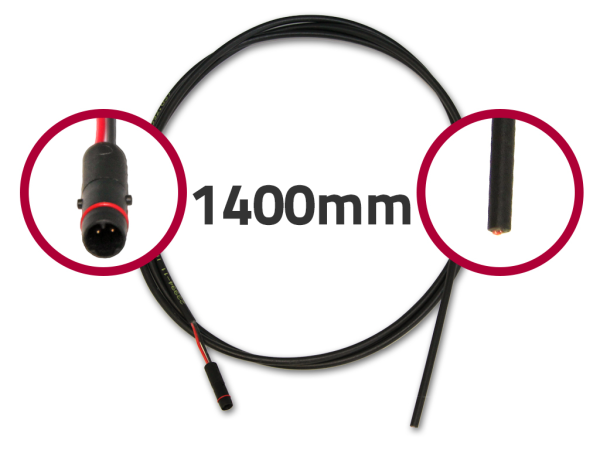BMZ Kabelsatz Brose Scheinwerfer 1400 mm