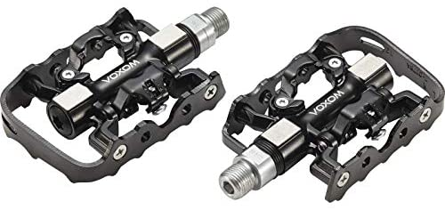 Voxom Voxom Touring SPD-Pedale Pe18;schwarz, beidseitig (Plattform/Spd);Cr-Mo Achse, A