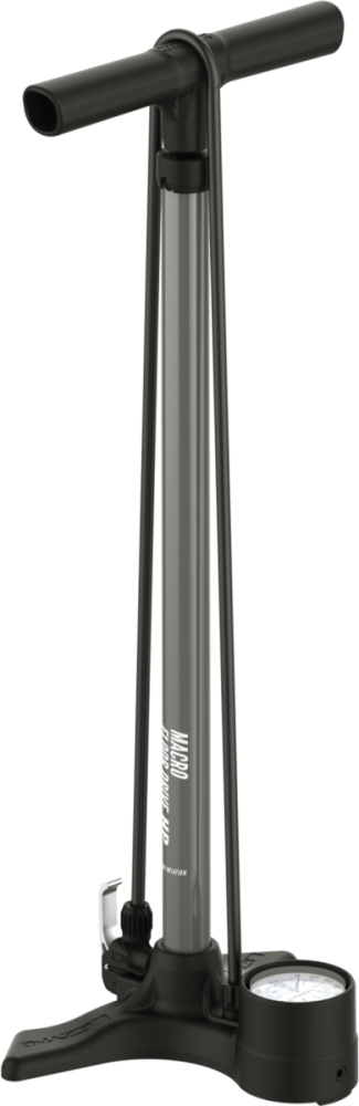 Lezyne Standluftpumpe Macro Floor Drive;DV, 220PSI;mattgrau