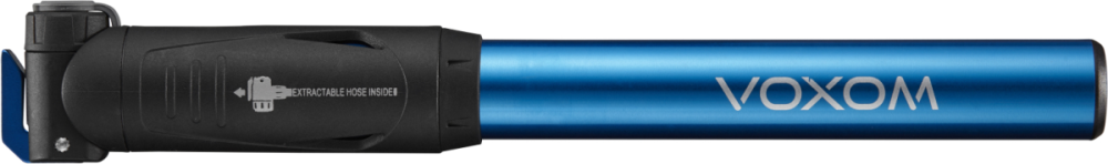 Voxom Minipumpe Pu12,blau, 6,9 Bar (High Pressure), reversible valve