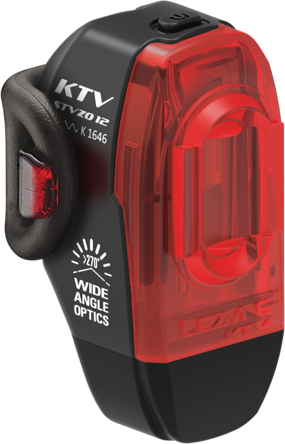 Lezyne KTV STVZO schwarz rotes Licht, Y13