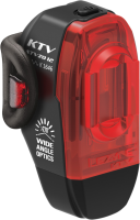 Lezyne KTV STVZO schwarz rotes Licht, Y13