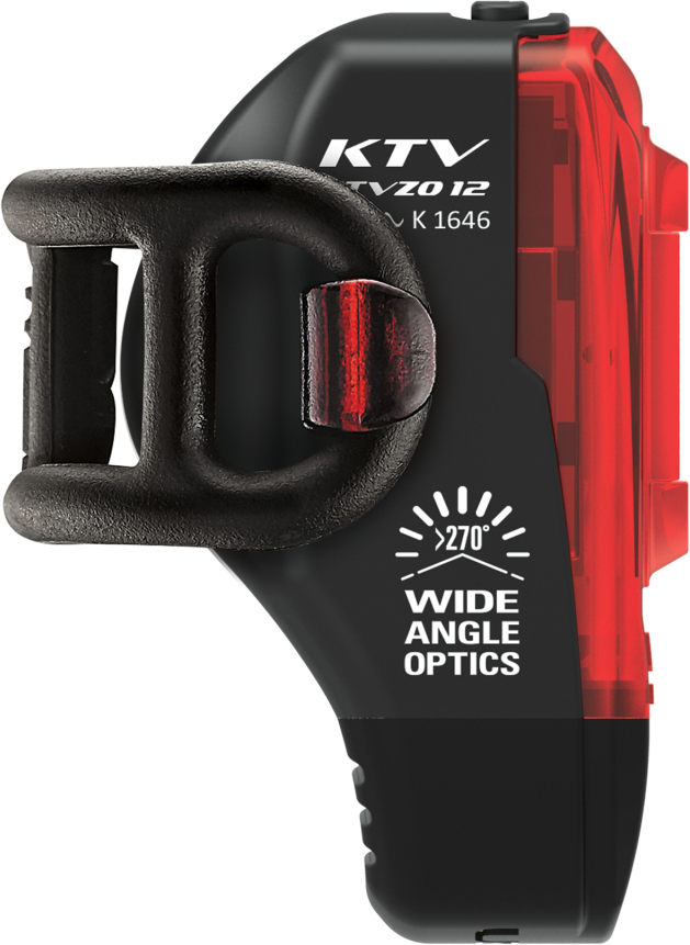 Lezyne KTV STVZO schwarz rotes Licht, Y13