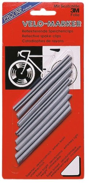 Proline Radspeichenreflektoren Velo-Marker Set (8 Stück)