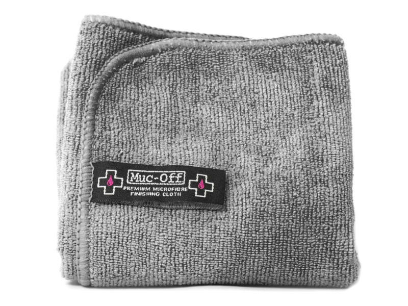Muc Off Muc Off Premium Microfibre Polishing Cloth, grey