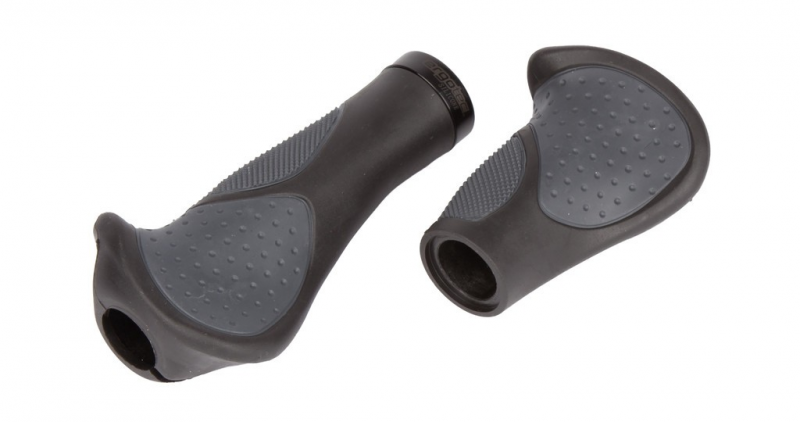 Humpert MTB-ATB-Griffe Ergotec  Frisco 2 Silikon, 140/95mm per Paar sz/gr.