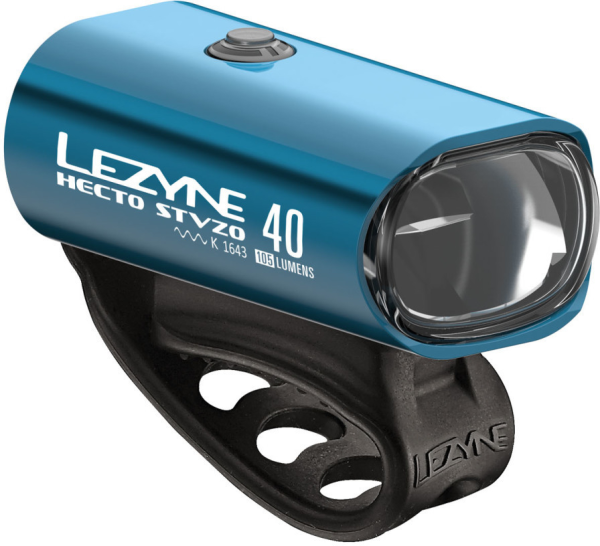 Lezyne Hecto Drive 40 LED Frontlicht blau/schwarz