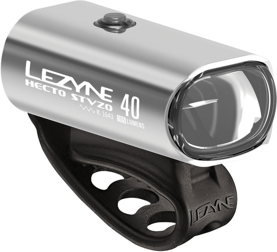 Lezyne Hecto Drive 40 LED Frontlicht silber