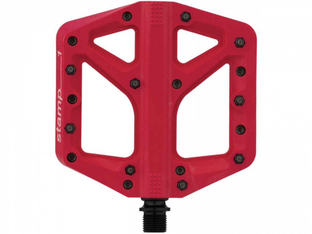 Crankbrothers Stamp 1 Small Plattform-Pedal, red